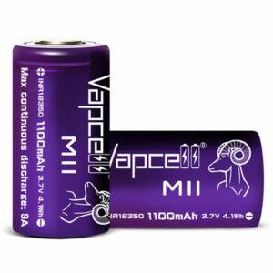 Bateria VapCell M11 18350 1100mah