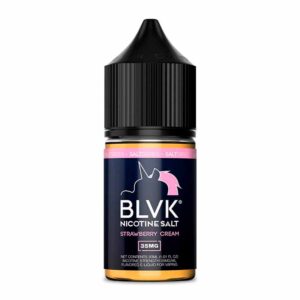 E-liquid BLVK Nicotine Salt Strawberry Cream 30ml 35mg