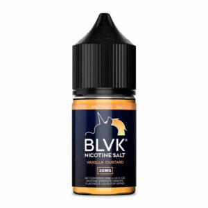 E-liquid BLVK Nicotine Salt Vanilla Custard 30ml 35mg