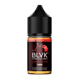 E-liquid BLVK Tobacco Salt Cuban Cigar 30ml 50mg