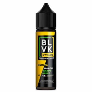 E-liquid BLVK N’ Yellow Mango Grape Apple Ice 60ml 0mg