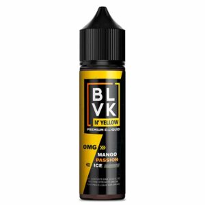 E-liquid BLVK N’ Yellow Mango Passion Ice 60ml 0mg