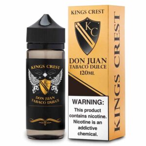 Juice Kings Crest Don Juan Tabaco Dulce Reserve 120ml 3mg
