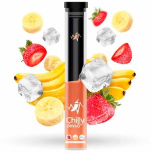 Pod Descartável Chilly Beats C10 1000 puffs – Strawberry Banana Ice