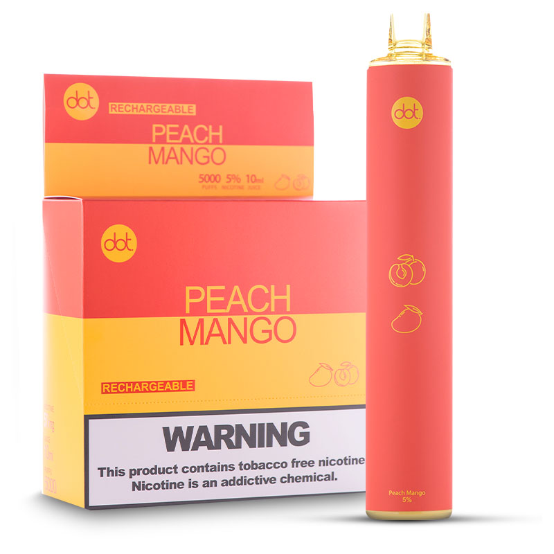 Pod Descartável Dotmod Dot Plus 5000 puffs – Peach Mango