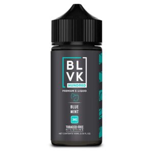 E-liquid BLVK Hundred Blue Mint 100ml 3mg