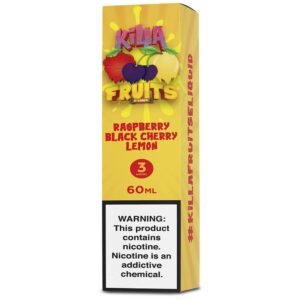 E-liquid Killa Fruits RaspberryBlack Cherry Lemon 60ml 3mg