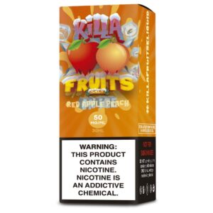 E-liquid Killa Fruits Red Apple Peach On Ice 30ml 50mg