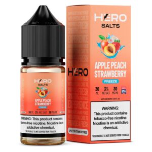 E-liquid Hero Apple Peach Strawberry Freeze 30ml 30mg e 50mg