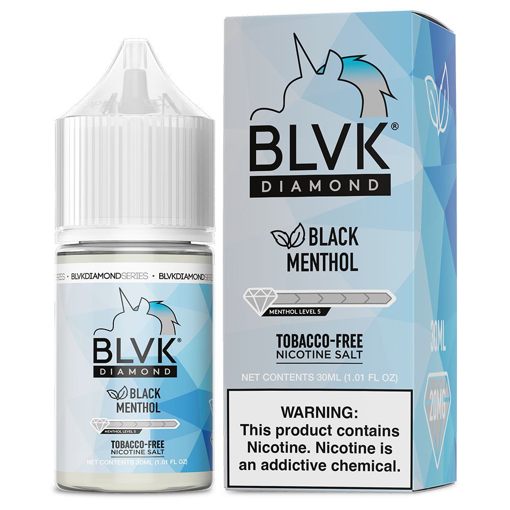 E-liquid BLVK Diamond Black Menthol 30ml - Imagem 2
