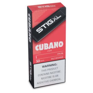 Pod Descartável Vgod Stig XL 700 puffs Cubano