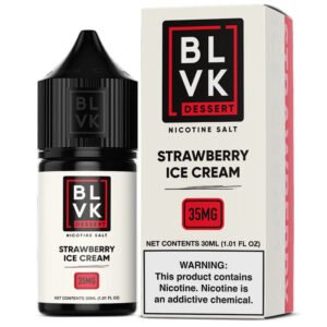 E-liquid BLVK Remix Strawberry Ice Cream 30ml 35mg
