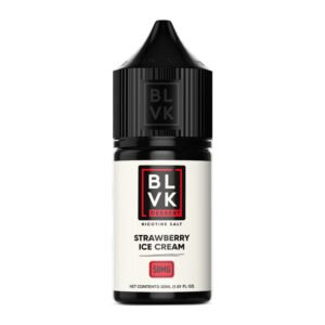 E-liquid BLVK Remix Strawberry Ice Cream 30ml 50mg