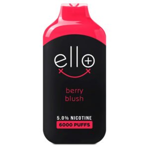 Pod Descartável BLVK Ello Plus 6K Puffs Berry Blush