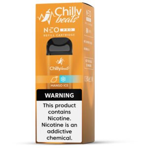 Chilly Beats Neo Pro Refill Cartridge 8K Puffs Mango Ice