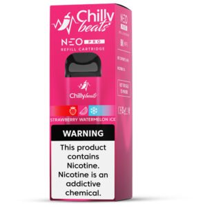 Chilly Beats Neo Pro Refill Cartridge 8K Puffs Strawberry Watermelon Ice