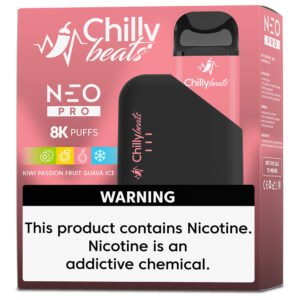 Chilly Beats Neo Pro 8K Puffs Kiwi Passion Fruit Guava Ice