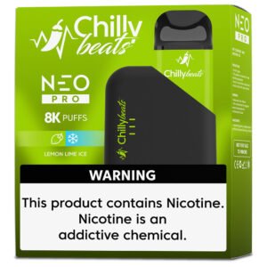 Chilly Beats Neo Pro 8K Puffs Lemon Lime Ice