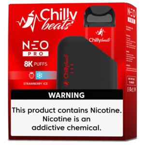 Chilly Beats Neo Pro 8K Puffs Strawberry Ice