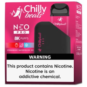 Chilly Beats Neo Pro 8K Puffs Strawberry Watermelon Ice