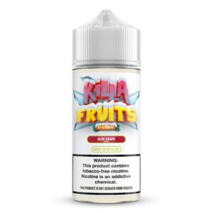E-liquid Killa Fruits Aloe Grape On Ice 100ml 3mg