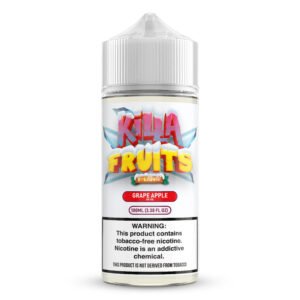 E-liquid Killa Fruits Grape Apple On Ice 100ml 3mg