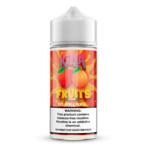 E-liquid Killa Fruits Red Apple Peach 100ml 3mg
