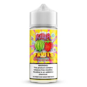 E-liquid Killa Fruits Watermelon Strawberry On Ice 100ml 3mg