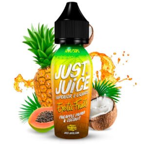 E-liquid Just Juice Pineapple, Papaya & Coconut 60ml 3mg