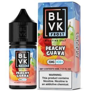 E-liquid BLVK Frost Peachy Guava 30ml 35mg