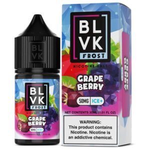 E-liquid BLVK Frost Grape Berry 30ml 50mg