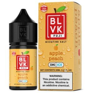 E-liquid BLVK Fuji Apple Peach 30ml 35mg