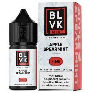 E-liquid BLVK Mint Apple Spearmint 30ml 35mg
