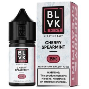 E-liquid BLVK Mint Cherry Spearmint 30ml 35mg