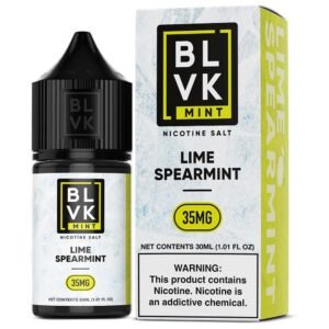 E-liquid BLVK Mint Lime Spearmint 30ml 35mg