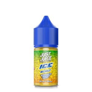 E-liquid Just Juice Ice Banana & Mango Mint 30ml 35mg e 50mg