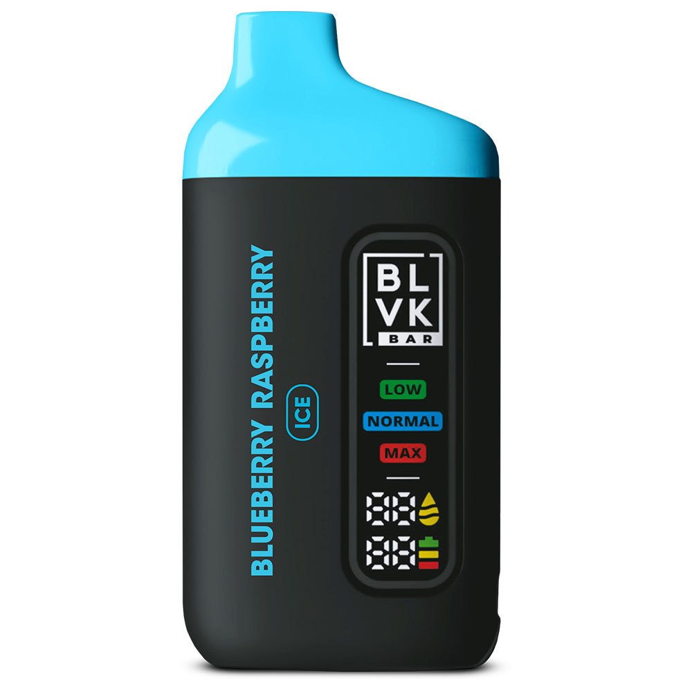 Pod Descartável BLVK Bar 20K Puffs Blueberry Raspberry Ice
