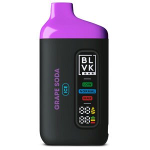 Pod Descartável BLVK Bar 20K Puffs Grape Soda Ice