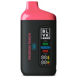 Pod Descartável BLVK Bar 20K Puffs Passion Peach Ice