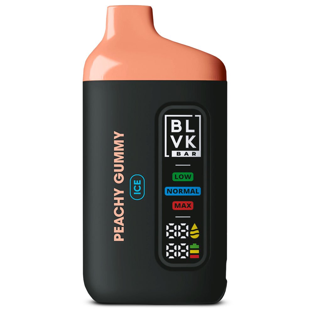 Pod Descartável BLVK Bar 20K Puffs Peach Gummy Ice