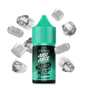 E-liquid Just Juice Black Mint 30ml 35mg e 50mg