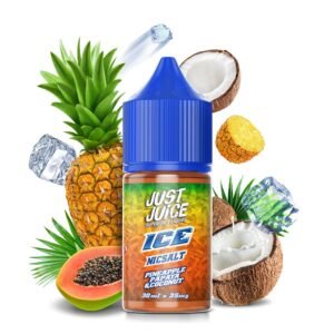 E-liquid Just Juice Ice Pineapple Papaya & Coconut 30ml 35mg e 50mg