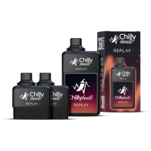 Pod Descartável Chilly Beats Replay 36K puffs Mango Strawberry Ice + Banana Grape Ice + Pineapple Grape Ice
