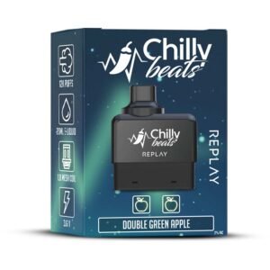 Chilly Beats Replay Refill 12K puffs Double Green Apple