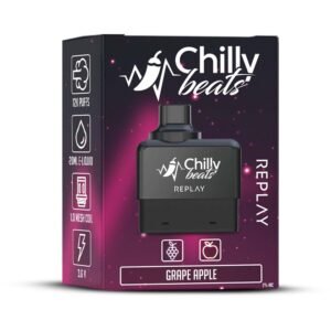 Chilly Beats Replay Refill 12K puffs Grape Apple