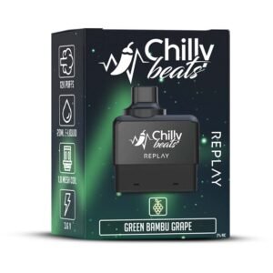 Chilly Beats Replay Refill 12K puffs Green Bambu Grape