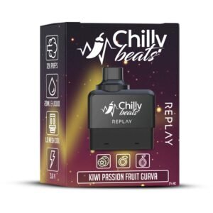Chilly Beats Replay Refill 12K puffs Kiwi Passion Fruit Guava