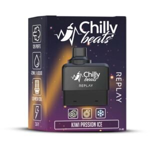 Chilly Beats Replay Refill 12K puffs Kiwi Passion Ice