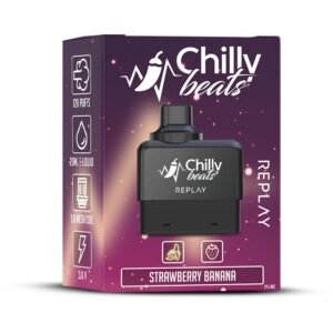 Chilly Beats Replay Refill 12K puffs Strawberry Banana