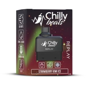Chilly Beats Replay Refill 12K puffs Strawberry Kiwi Ice